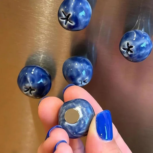 3D Blueberry Fridge Magnet