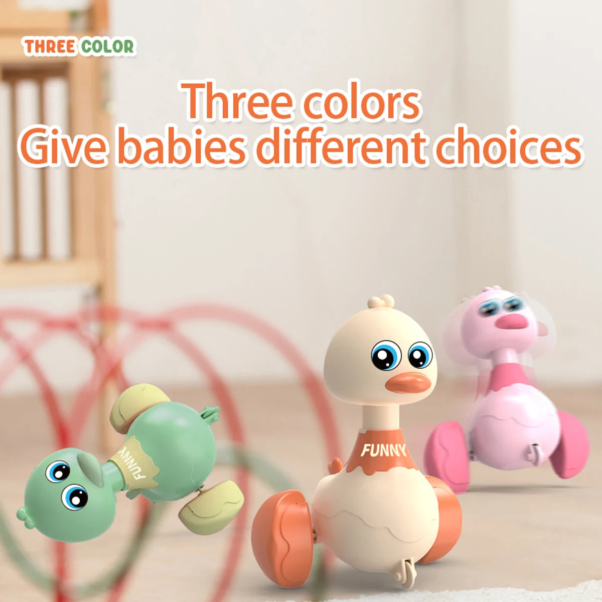 Baby swing toy duck or octopus