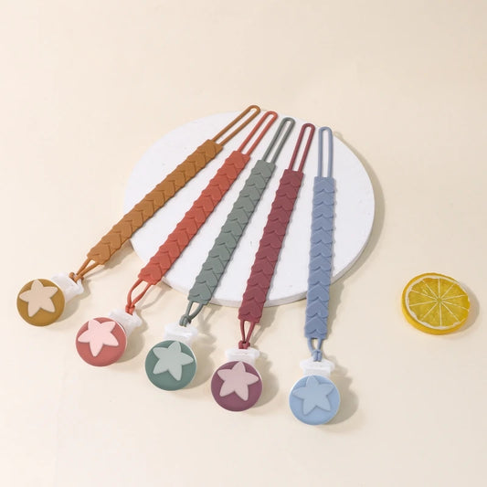 Baby Teether Anti-drop Chain Silicone