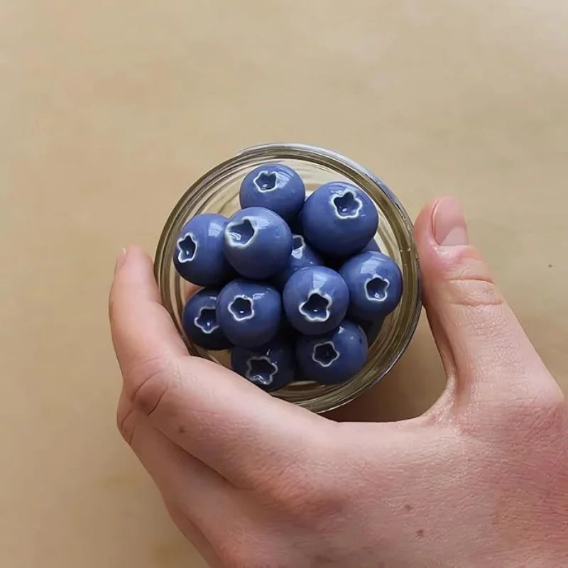 3D Blueberry Fridge Magnet